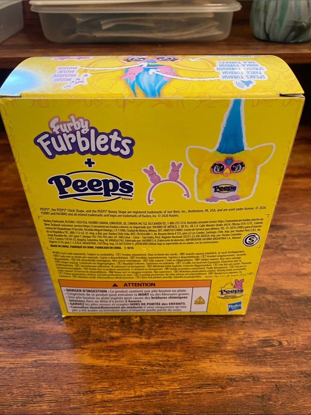 Furby Furblets x Yellow Interactive Plush Toy